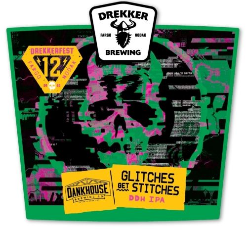 Drekker Glitches Get Stitches DDH IPA 4pk Can