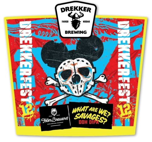 Drekker What Are We? Savages? DDH DIPA 4pk Can
