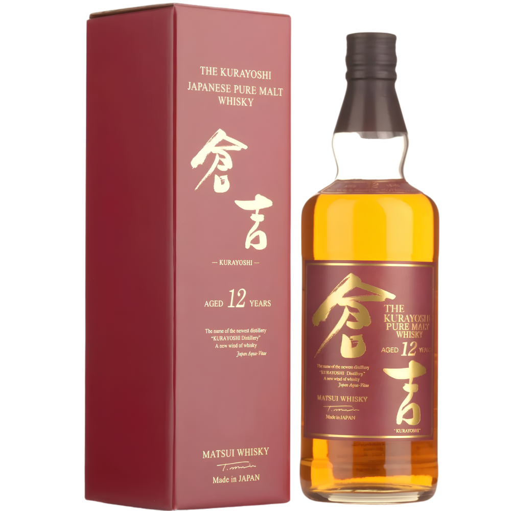 Kurayoshi Distillery, 12 Years Old Matsui Pure Malt Japanese Whisky