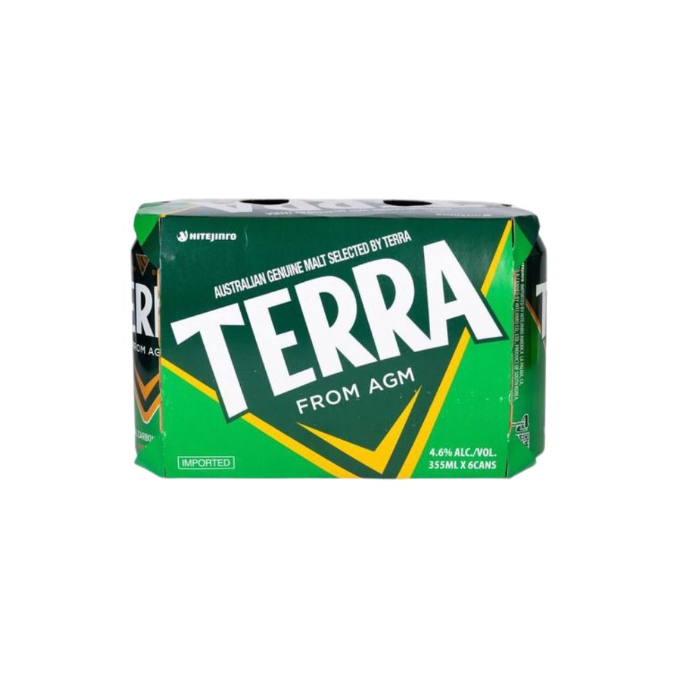 HiteJinro Terra Lager 6pk Can