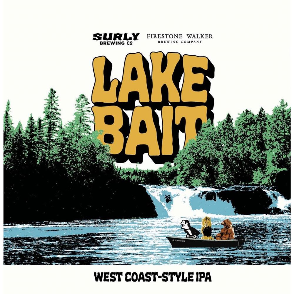 Surly Lake Bait West Coast IPA 4pk Can