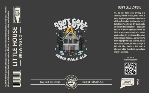 Little House Don't Call Us Cute IPA 4pk Can