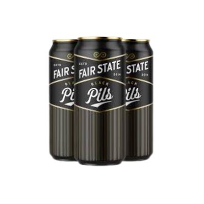 Fair State Black Pils 4pk Can