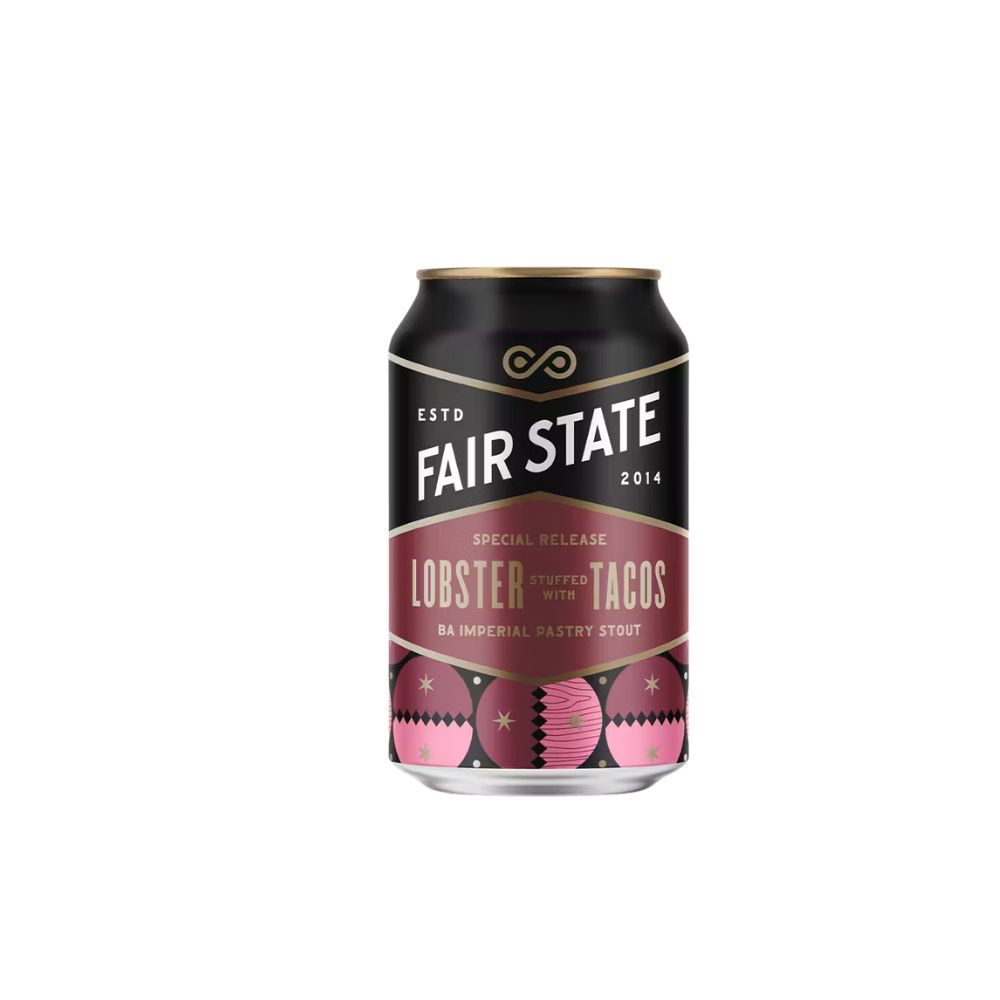 Fair State Lobster Stuffed With Tacos BA Imperial Stout 4pk Can