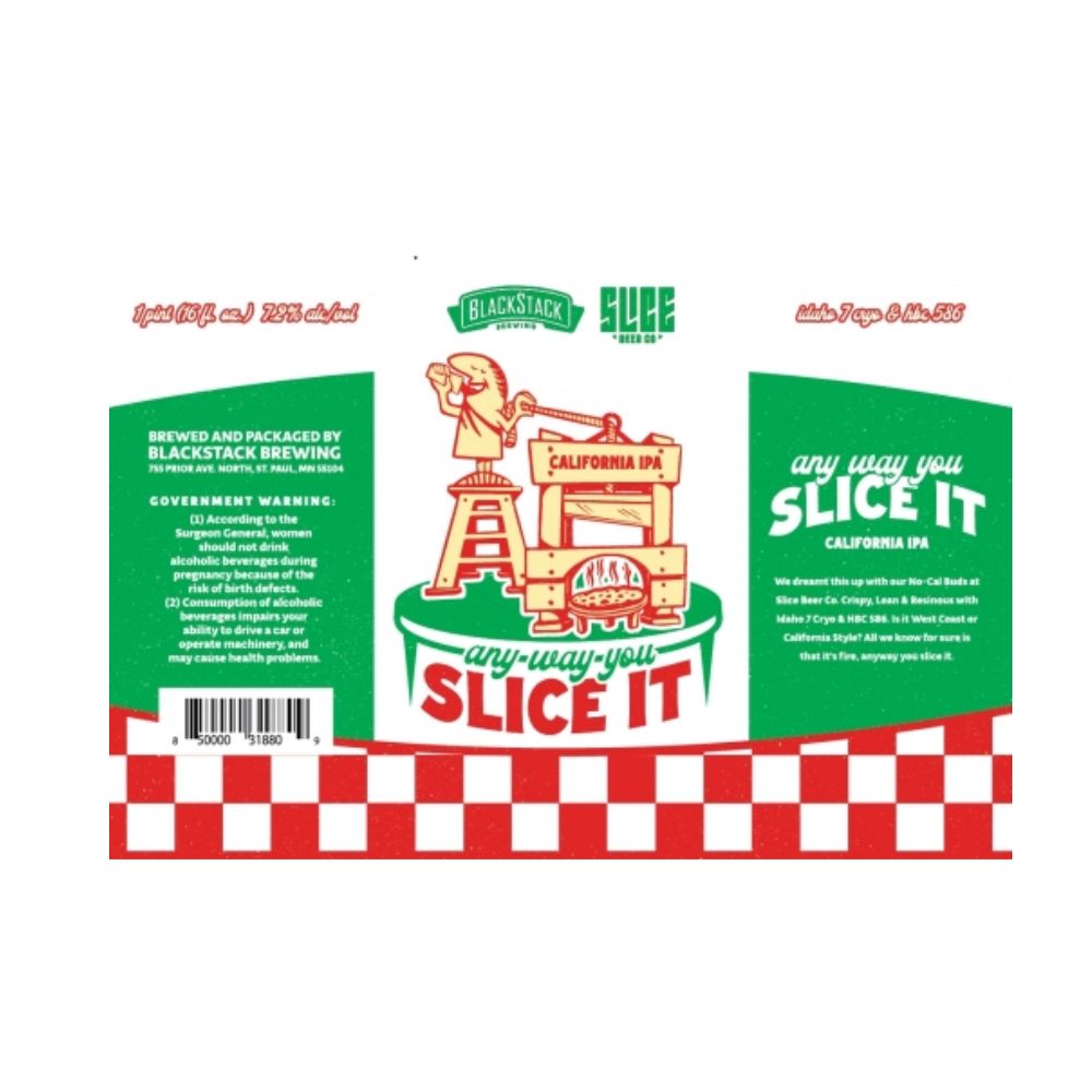 Blackstack Any Way You Slice It California IPA 4pk Can