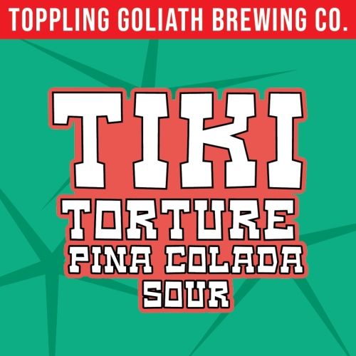 Toppling Goliath Tiki Torture Piña Colada Sour 4pk Can