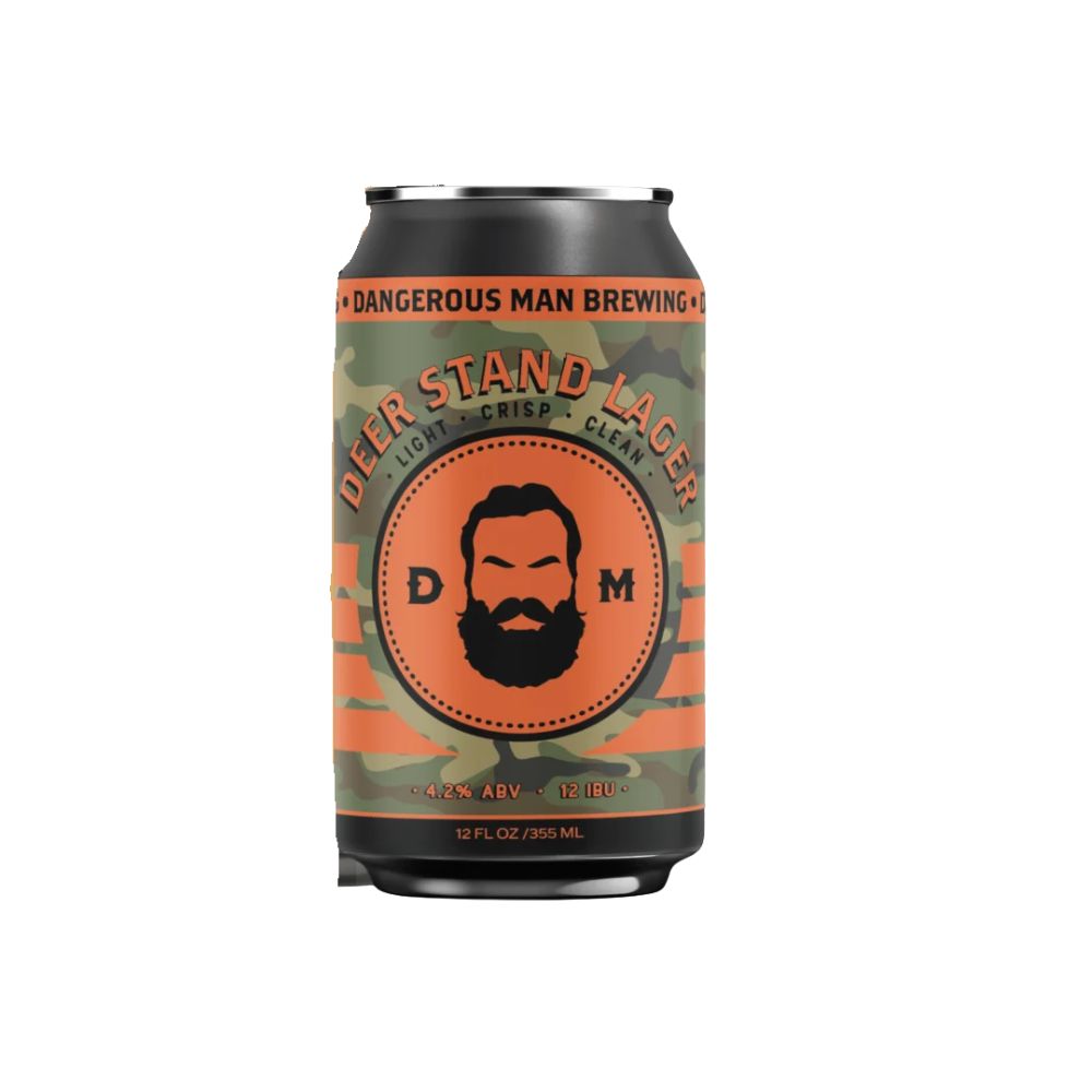 Dangerous Man Deer Stand Lager 6pk Can