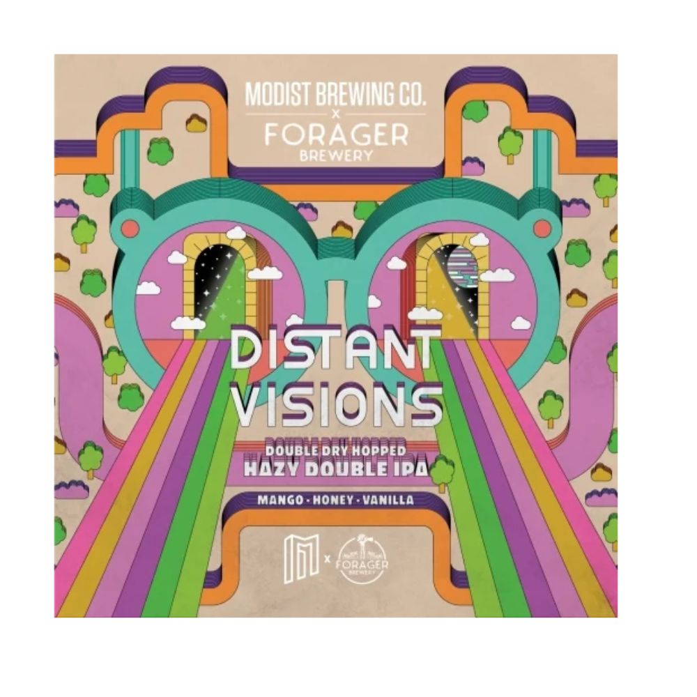 Modist Distant Visions DDH Fruited Hazy DIPA 4pk Can