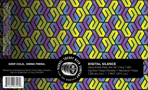 Barrel Theory Digital Silence IPA 4pk Can