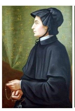 St. Elizabeth Ann Seton Framed Art small