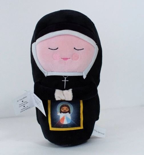 Plush St. Faustina 10&quot;