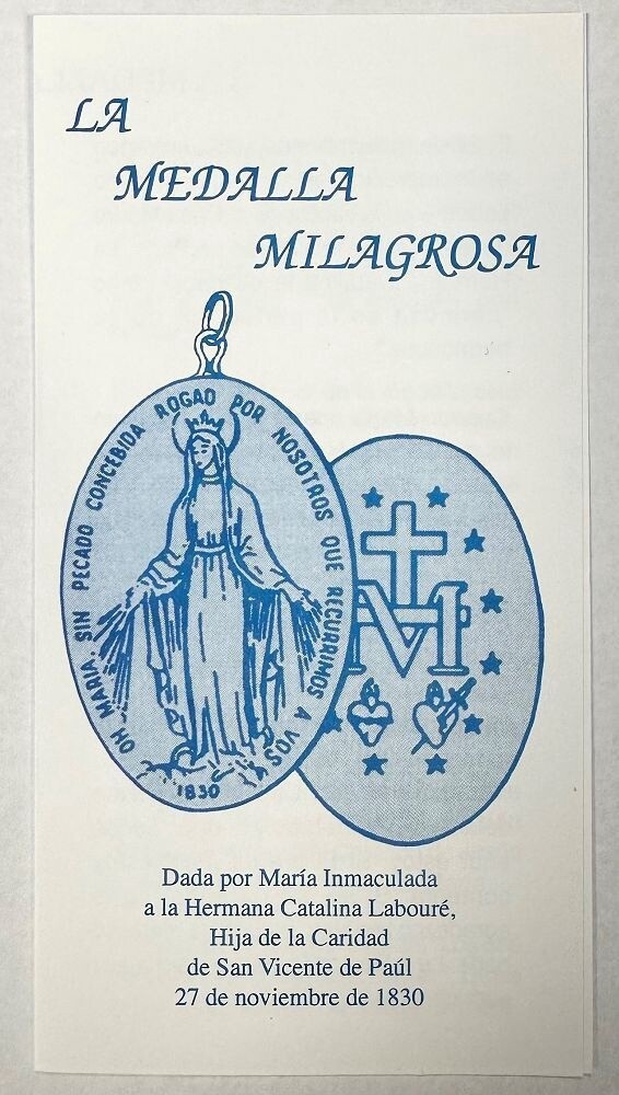 Spanish Leaflet-Miraculous Medal