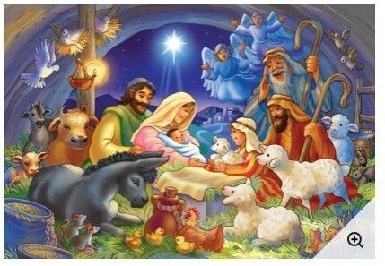 Baby in a Manger Puzzle