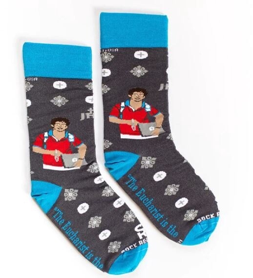 Carlo Acutis Socks-Adult