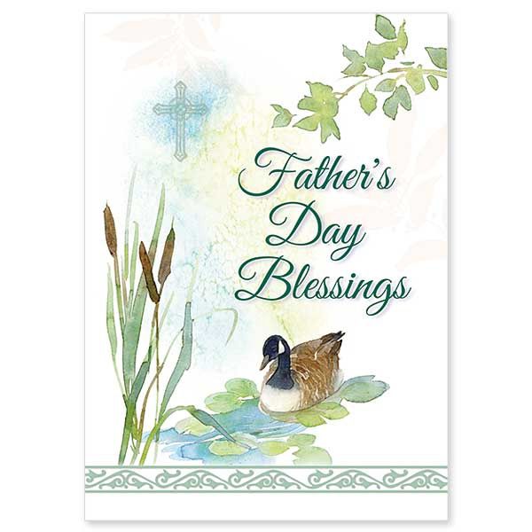Father&#39;s Day Blessings-Card