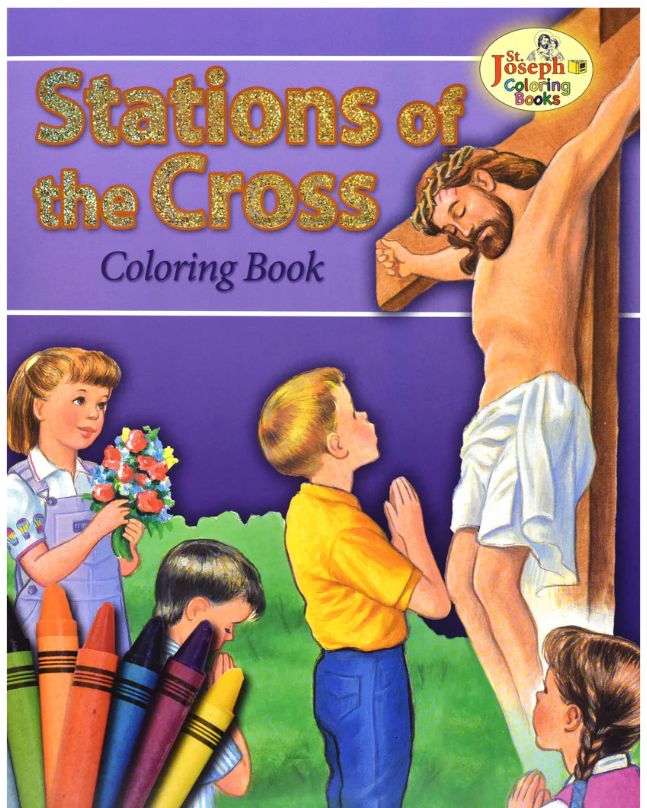 Stations of the Cross Coloring