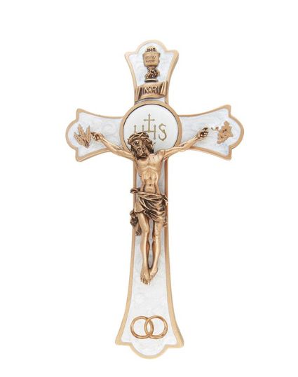 8&quot; Holy Mass Crucifix-Wedding