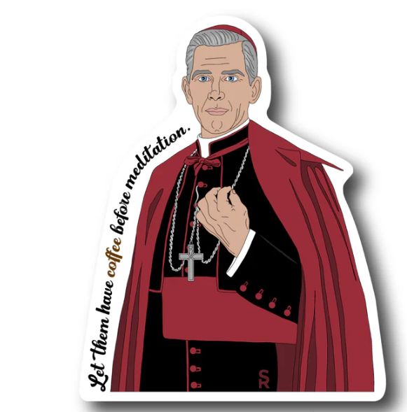Archbishop Fulton Sheen Sticker