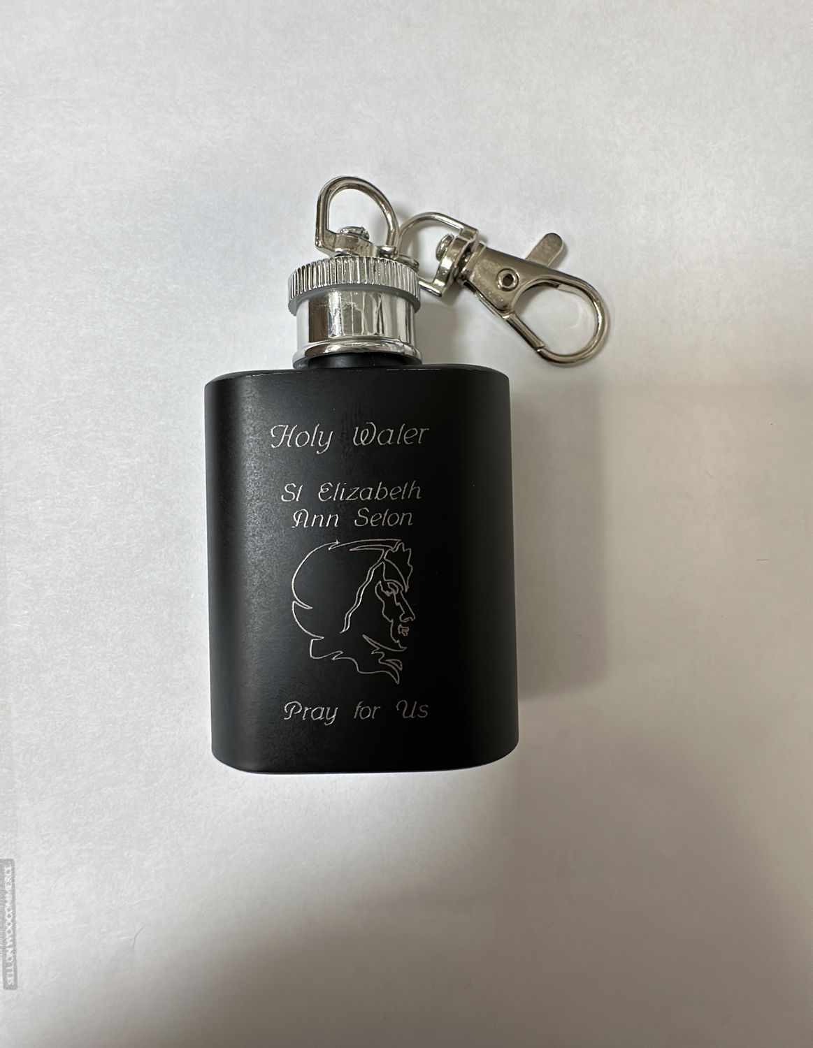 Holy Water St. Elizabeth Ann Seton-Profile BLACK