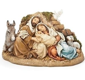 RESTING HOLY FAMILY FIGURE 6&quot;