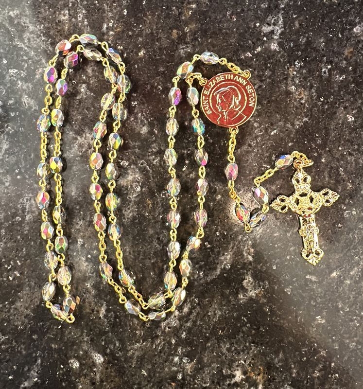 Multi Jeweled Smokey SETON Rosary
