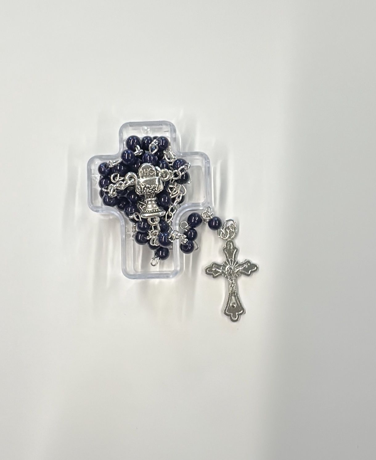 Blue Communion Rosary