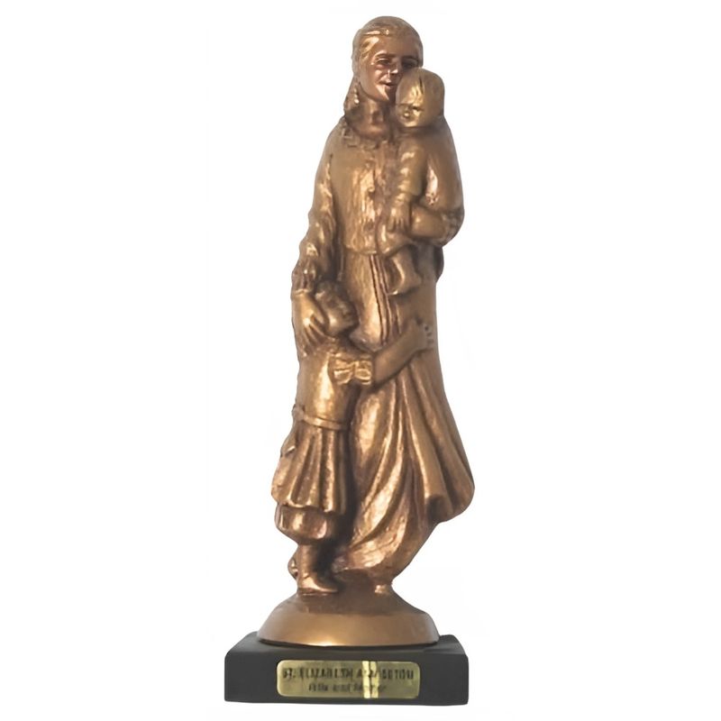 St. Elizabeth Ann Seton Wife &amp; Mother Bronze Statue