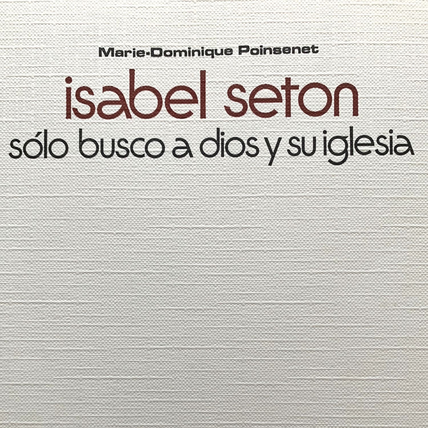 St. Elizabeth Ann Seton Biography SPANISH
