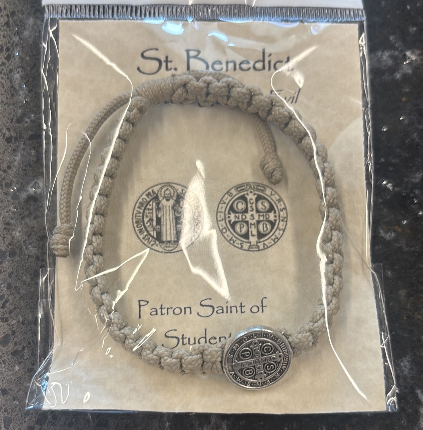 St. Benedict Cord BR Tan