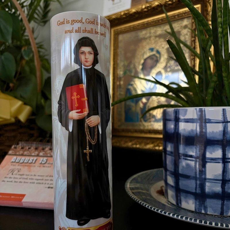 Mother Seton LED Candle