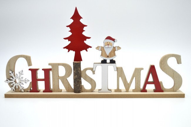 Christmas Wooden Freestanding Christmas and Winter Decoration Ornaments