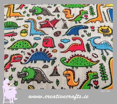 Dinosaur Fabric Kids