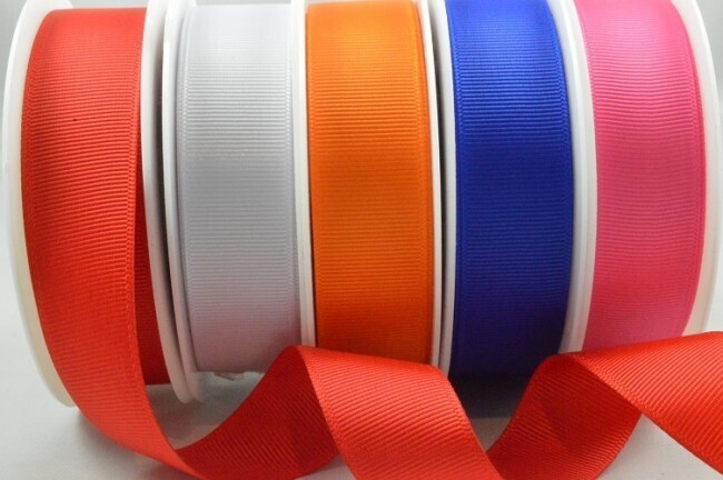 38mm Wide, 1.5&quot; inch Grosgrain Ribbon Double Sided,-Per Metre-
