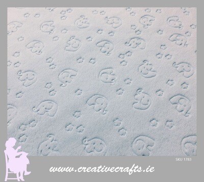 Kids Elephant embossed Cuddle Fleece