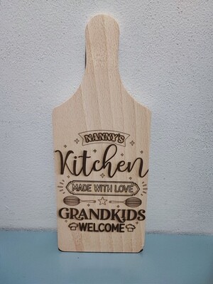 Nanny's Kitchen Personalised Serving Board