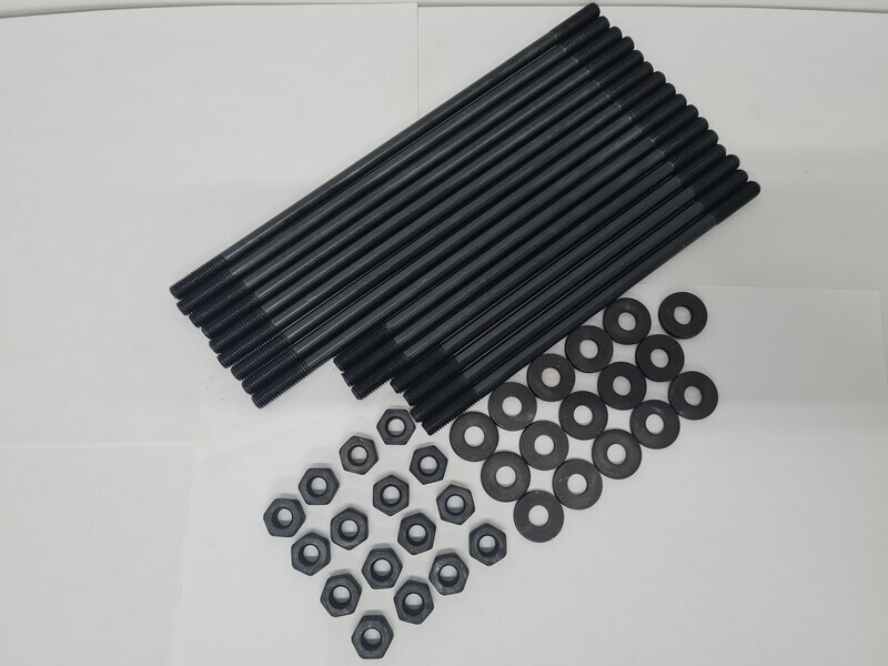 Chromoly 8mm head stud hardware kit