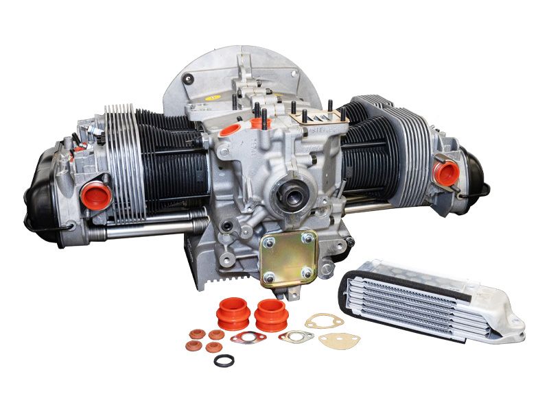 1600cc Twin Port &quot;New&quot; Engine with Zero Miles Autolinea Crank case