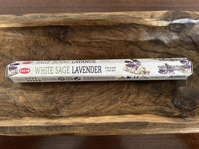 White Sage Lavender Incense