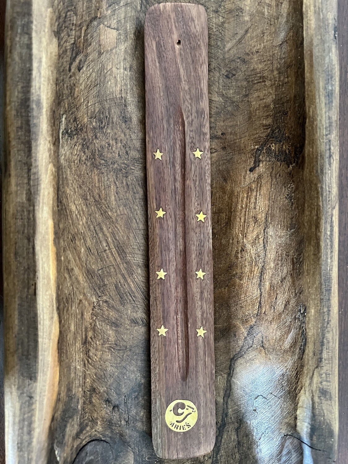 Wooden Incense Burner Zodiac Sign