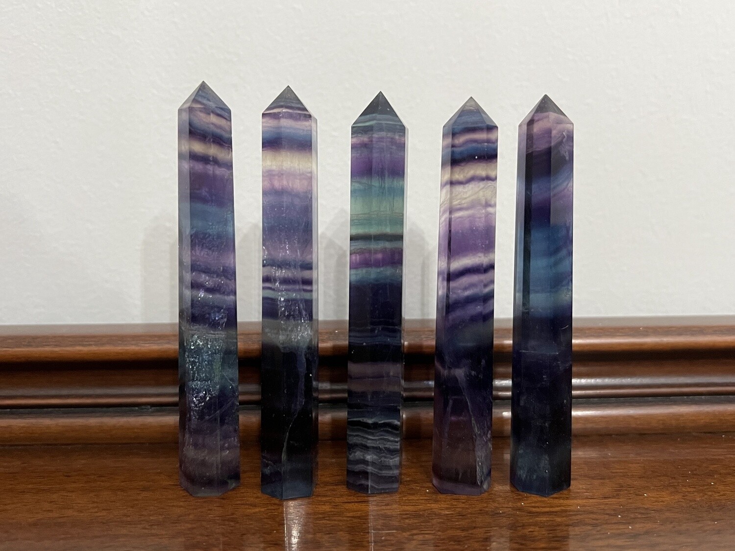 Fluorite Tower, Size: 3.4”