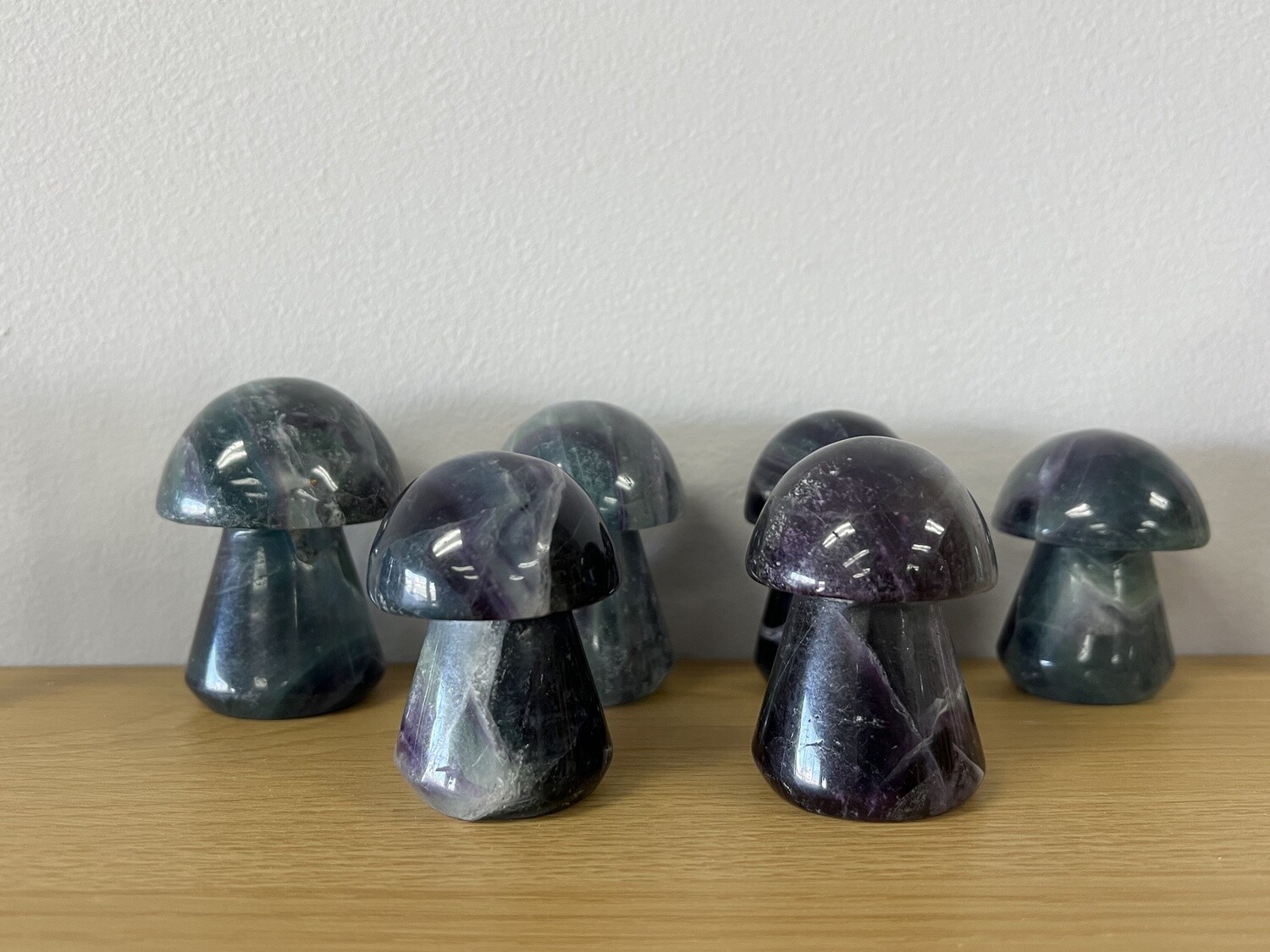 Large Flourite Mushrooms
