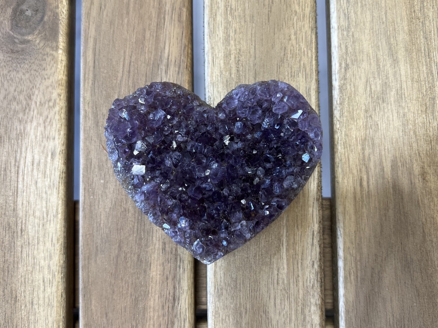 Amethyst Heart Cluster XL