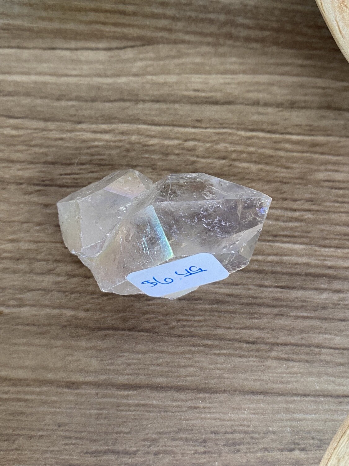 Rough Angel Aura Quartz Cluster, Size: XS