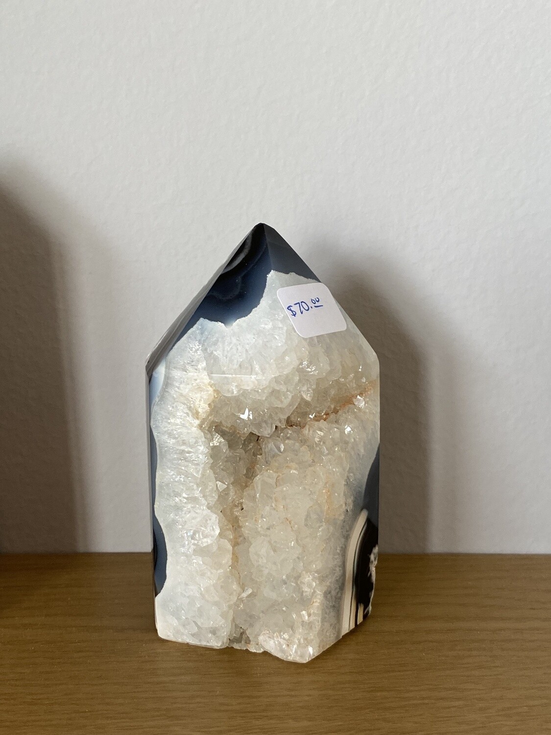 Agate Geode Tower, Size: Small