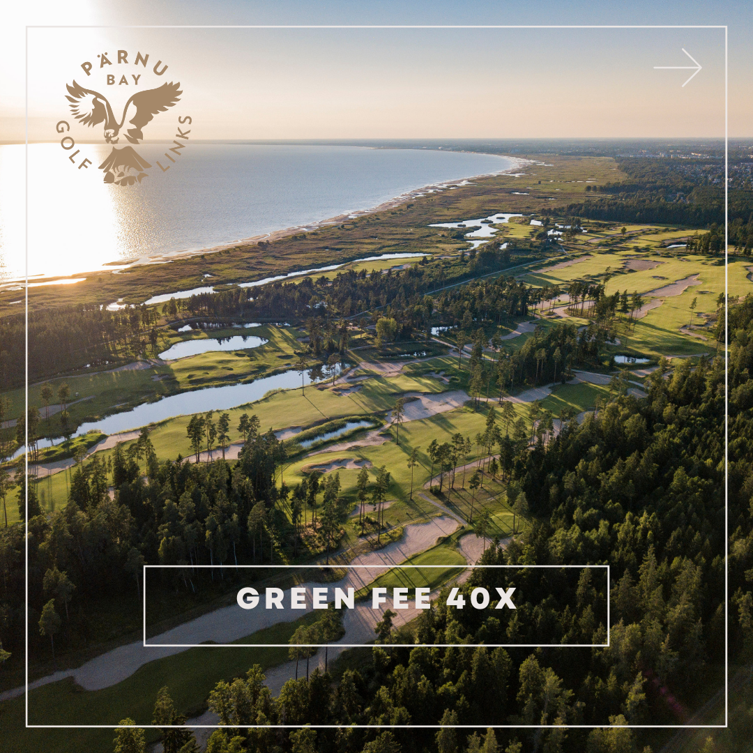 Green Fee package x 40 for personal use