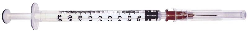 SERINGUE À TUBERCULINE 1 ML
