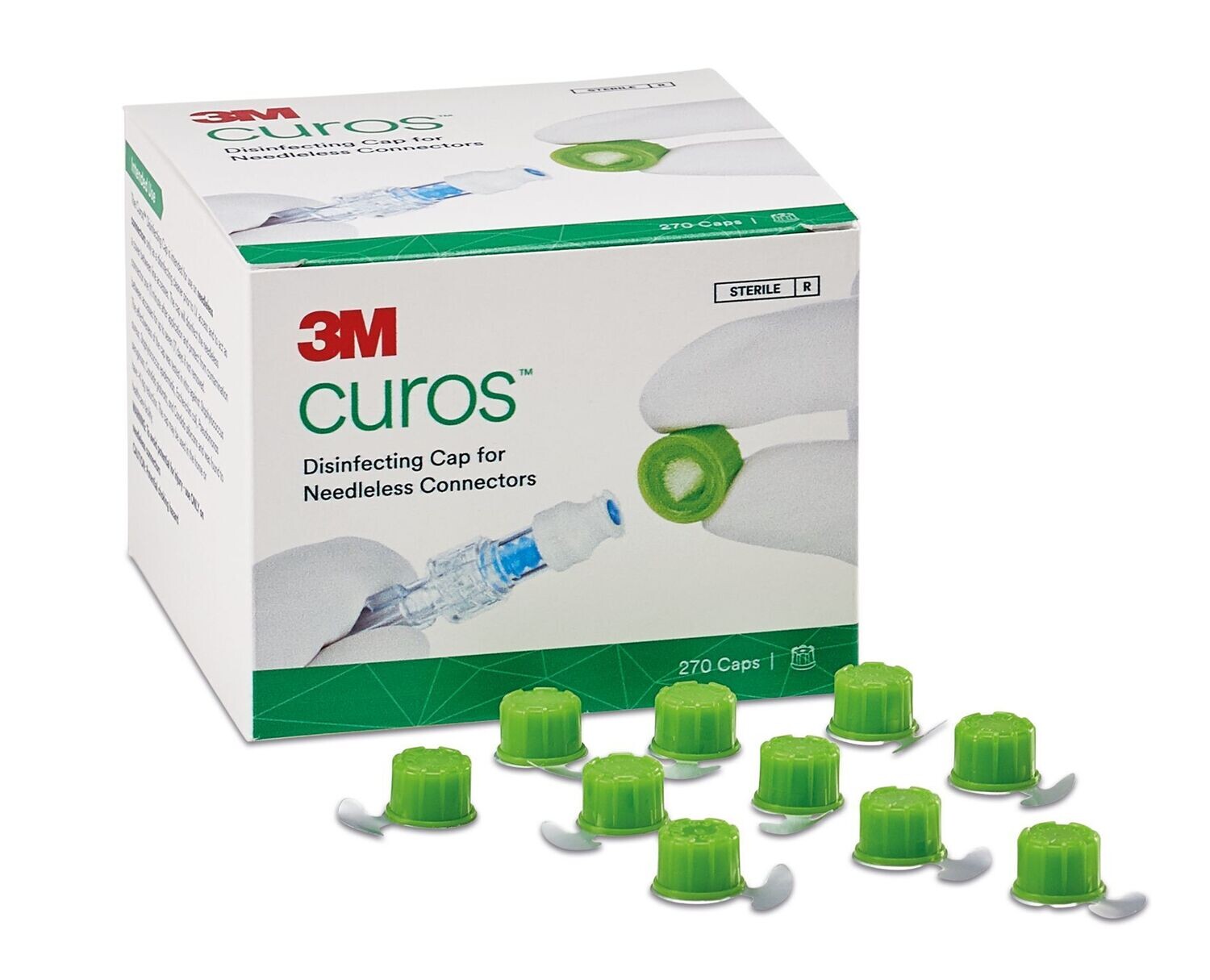 CAPUCHONS DÉSINFECTANTS 3M CUROS