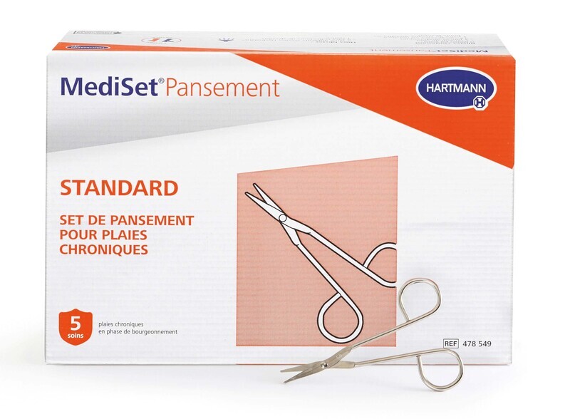 SET MEDISET PLAIE CHRONIQUE STANDARD