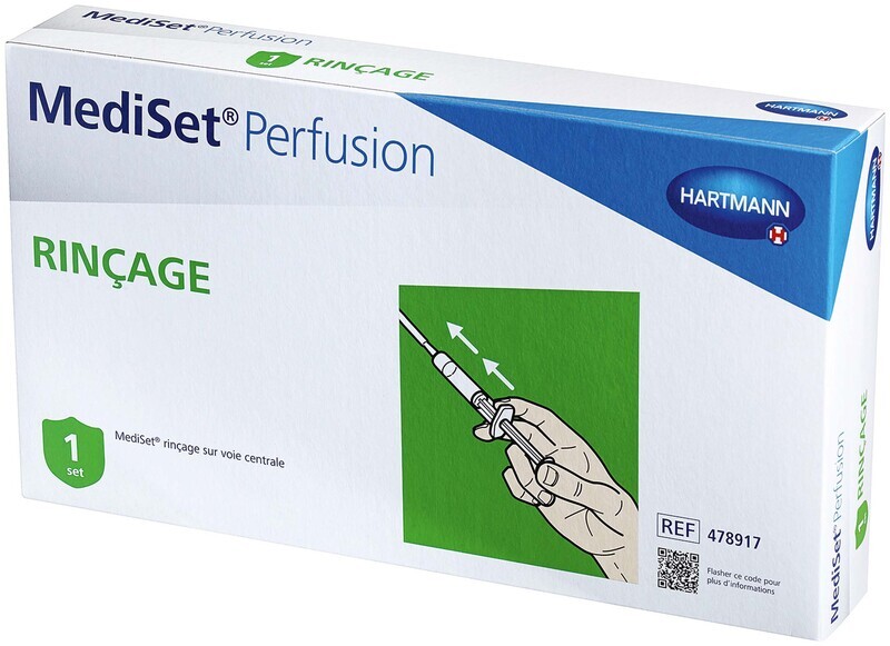 MEDISET® RINÇAGE SUR VOIE CENTRALE