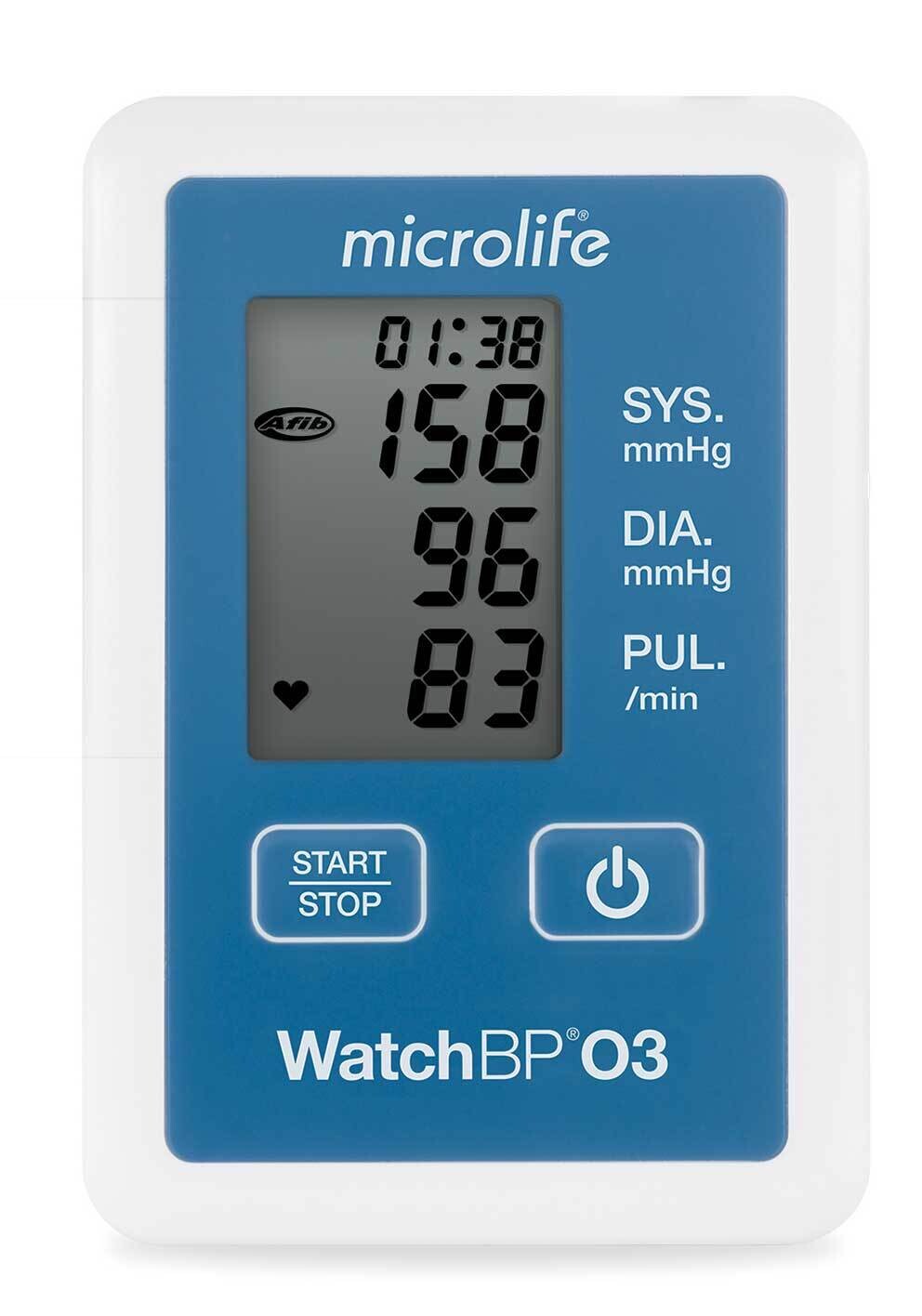 TENSIOMÈTRE ÉLECTRONIQUE MICROLIFE® WATCH BP O3 AFIB 2G